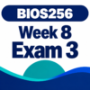 (Completed) BIOS256 Week 8 Exam 3